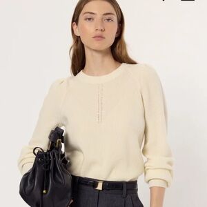 Gerard Darel Cream Sweater
